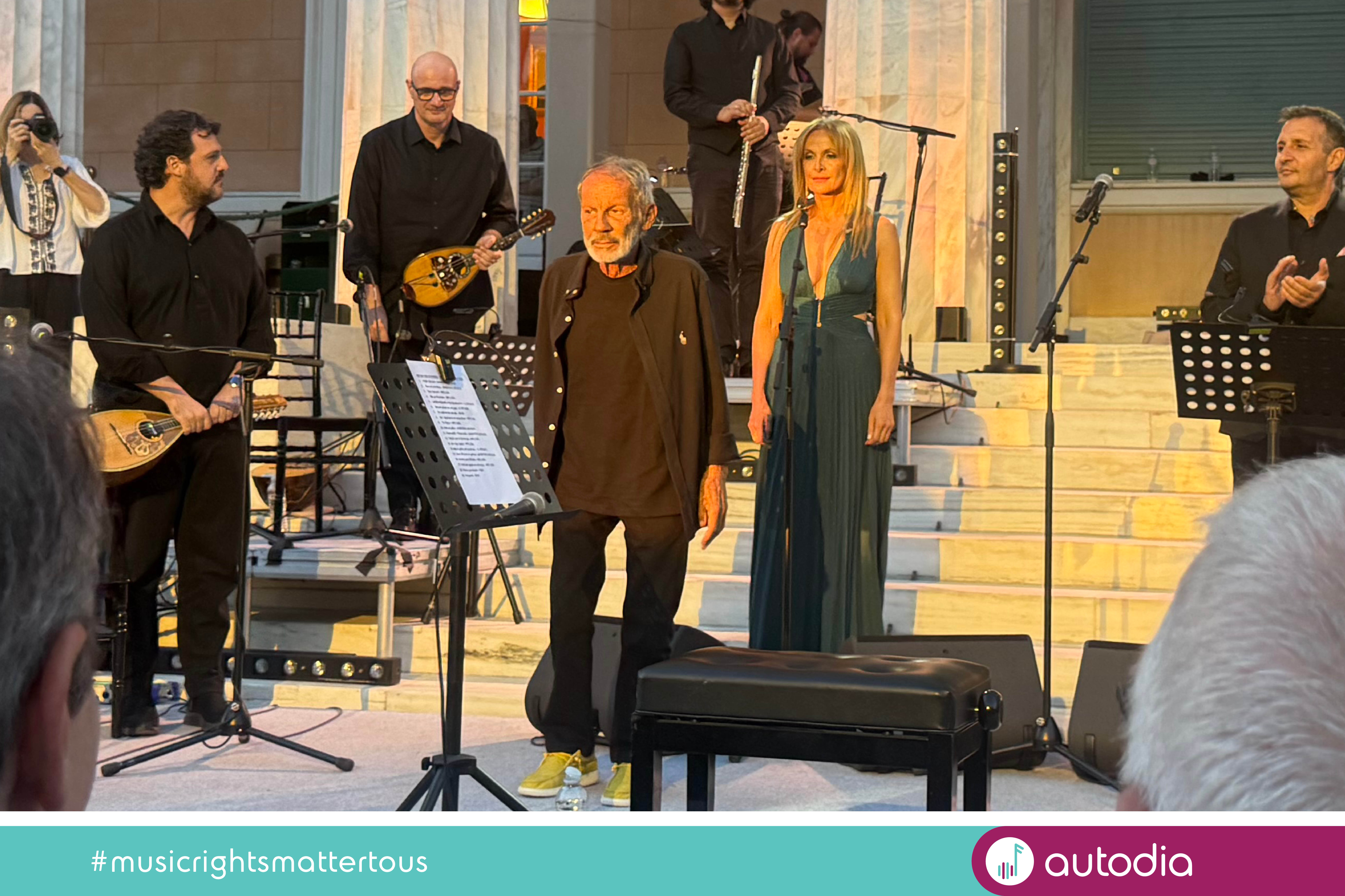 Honorary Concert for Stavros Xarchakos at the Parliament